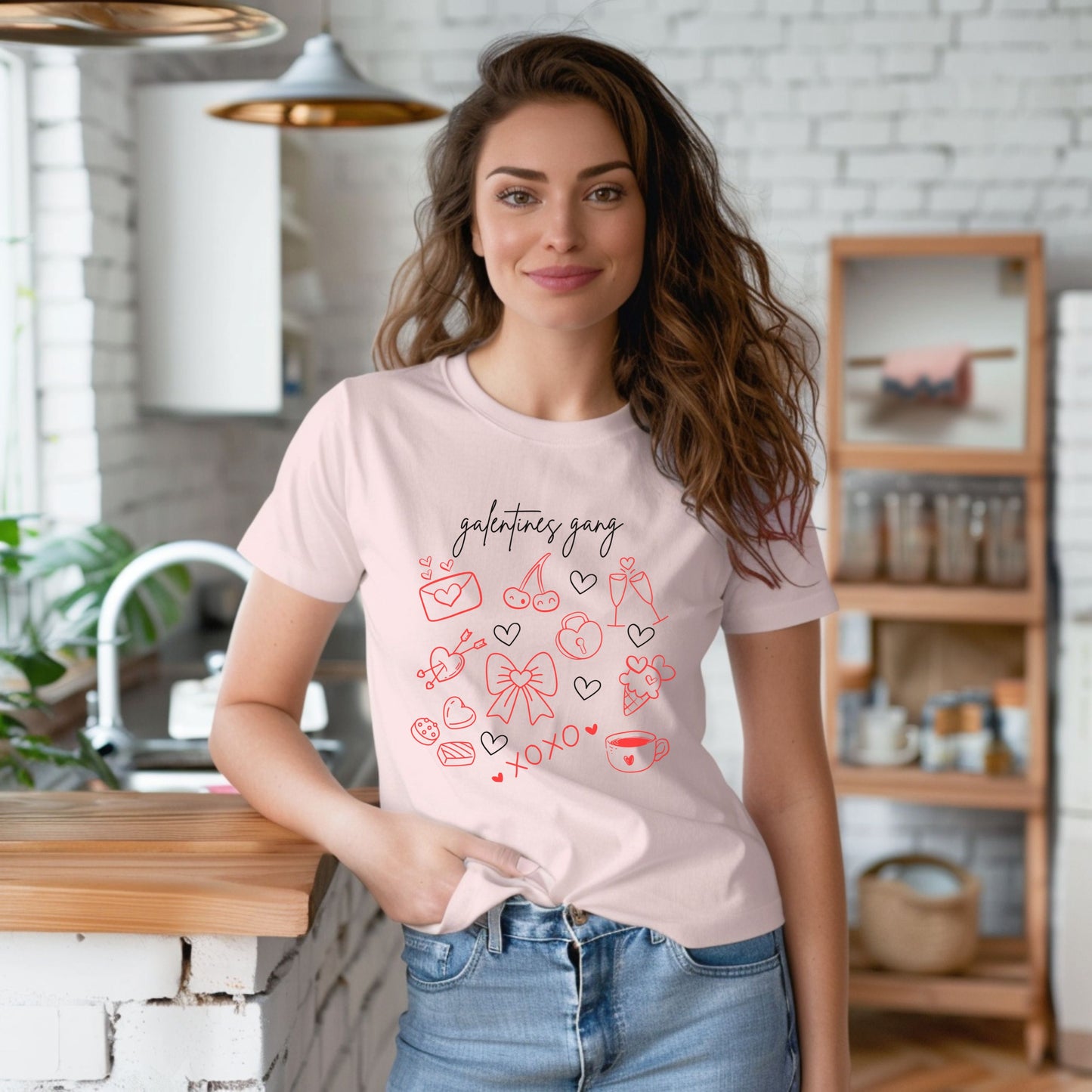 Galentine's Day Shirt, Galentine's Gift, Galentine's Gang Design, Galentine's Girls Club Shirt, Ladies Celebrating Ladies, Valentine Besties