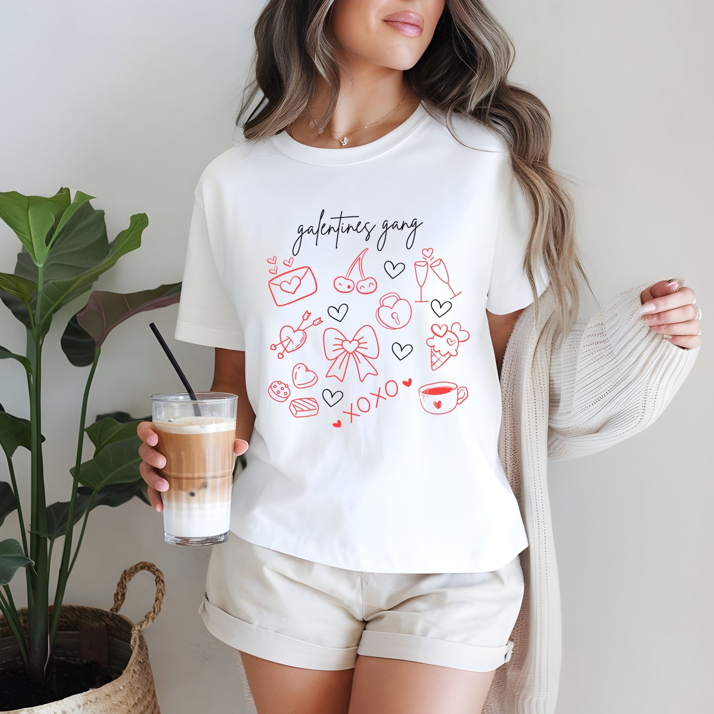 Galentine's Day Shirt, Galentine's Gift, Galentine's Gang Design, Galentine's Girls Club Shirt, Ladies Celebrating Ladies, Valentine Besties